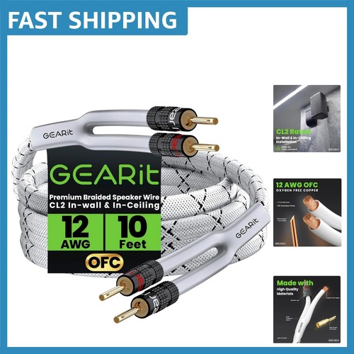 Feet braided speaker wire - 10,