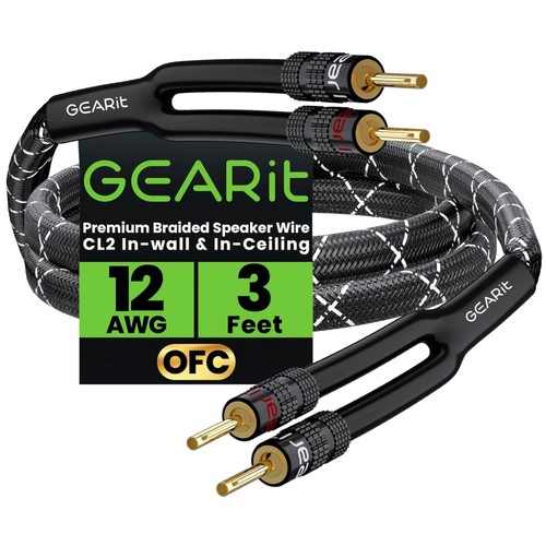 Speaker cable 3ft ofc 12 - cable,