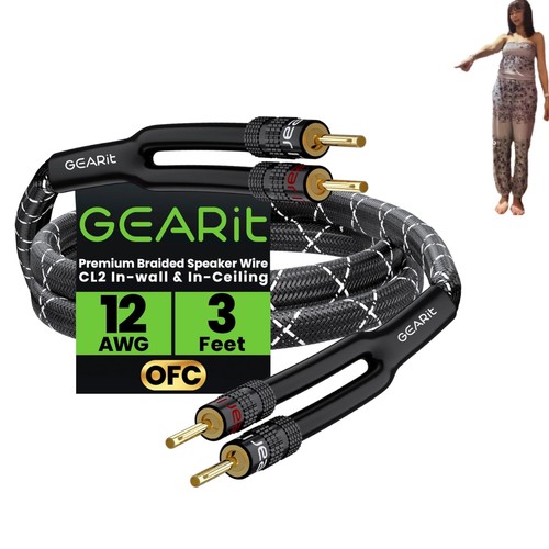 Feet speaker cable - feet, braided