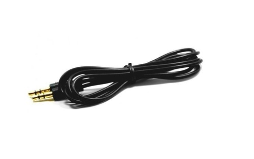 Gold plated audio cable - gold,
